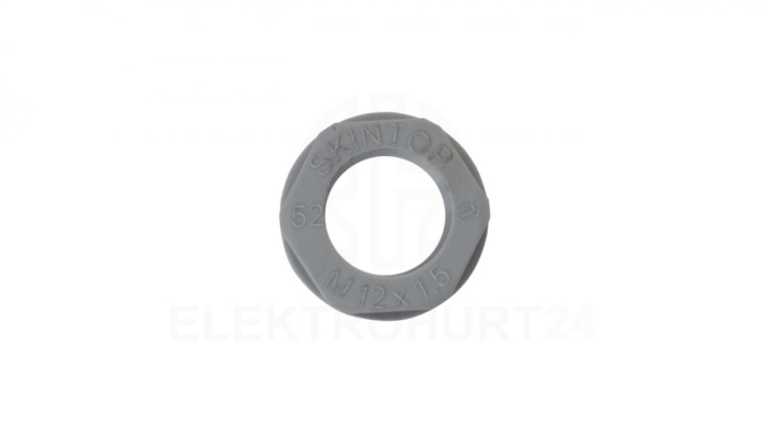 Nakrętka poliamidowa M12 SKINTOP GMP-GL-M 12x1,5 ciemnoszara 53119000 /100szt./