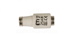 Wkładka bezpiecznikowa 25A DII gF / BiWts 500V AC/440V DC E27 002312107