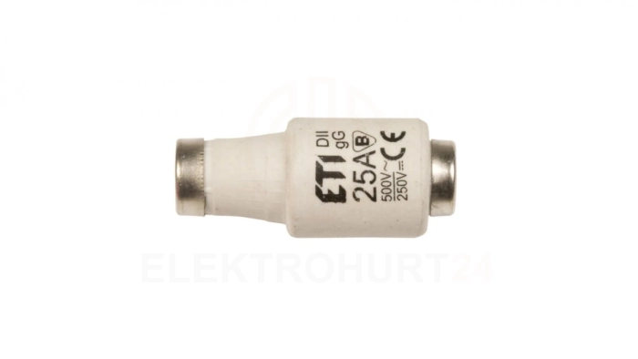 Wkładka bezpiecznikowa 25A DII gG / BiWtz 690V AC/250V DC E27 002312441 /5szt./