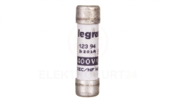 Wkładka bezpiecznikowa cylindryczna 8,5x31,5mm 0,5A gG 400V 012394