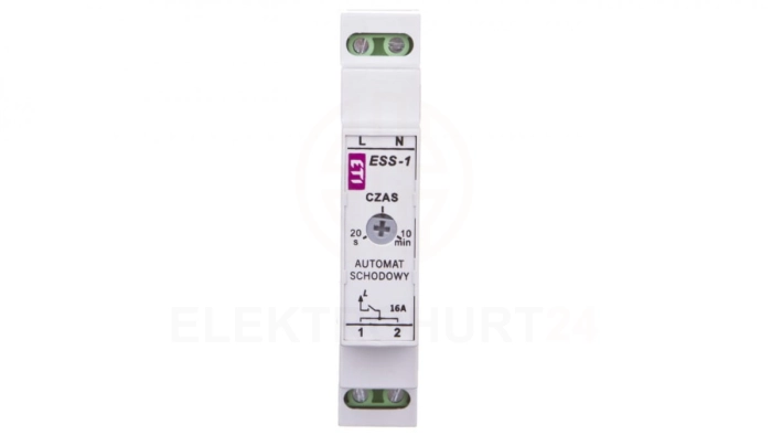 Automat schodowy 16A 1Z 0,3-15min 230V AC ESS-1 02470029