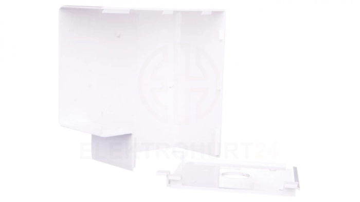 Simon Connect Kąt prosty płaski kanału kablowego Cabloplus PVC 90x55mm czysta biel TKA101208-9