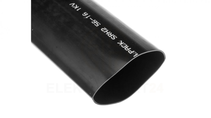 Rura termokurczliwa 56mm 16mm 1000mm czarna SRH2/56-16/1000mm/B 127425 /1m/