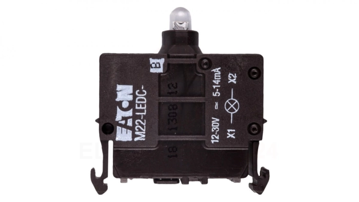 Oprawka z LED niebieska 12-30V AC/DC M22-LEDC-B 218058
