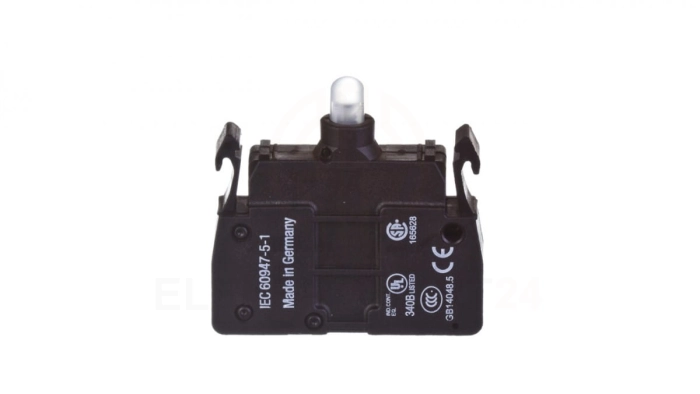 Oprawka z LED zielona 230V AC M22-CLED230-G 216577