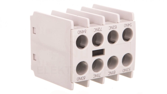 Styk pomocniczy 2Z 2R montaż czołowy CTX3 MINI 417155