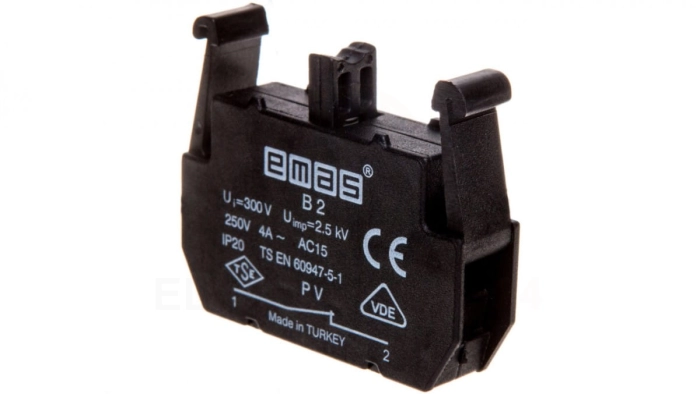 Element łączeniowy 1NC do kaset sterowniczych PV, T0-PVB2