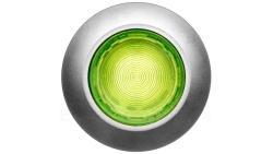 Napęd przycisku 30mm zielony z podświetleniem bez samopowrotu metalowy matowy IP69k Sirius ACT 3SU1061-0JA40-0AA0