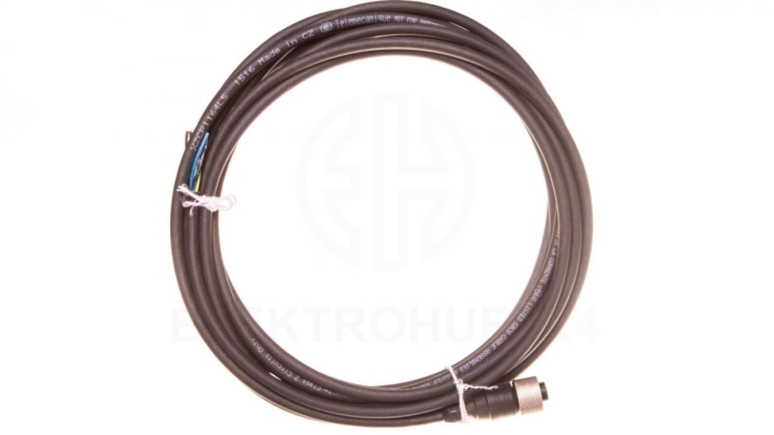 Przewód ze złączem żeńskim M12 5-pinowe proste z kablem 5m XZCP1164L5