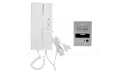 Zestaw domofonowy jednoabonentowy unifon zasilanie 230V DP-2HPR/DR-2GN