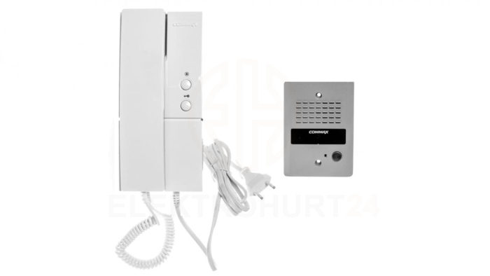 Zestaw domofonowy jednoabonentowy unifon zasilanie 230V DP-2HPR/DR-2GN
