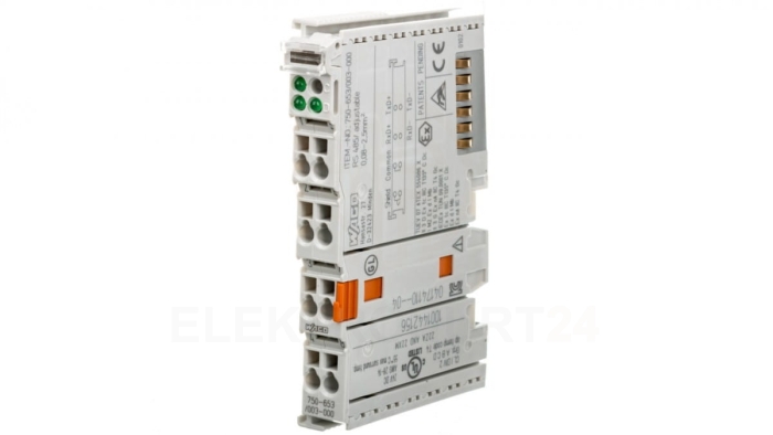 Moduł RS-485 konfiguracjaa dowolna na TS35 750-653/003-000
