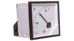 Amperomierz analogowy 72x72 N IP50 BB17 +/-150A/+-60mV pozycja pracy C3 K=90 st. bez atestu KJ MA17N BB1700000000