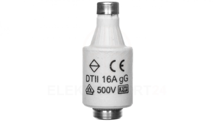 Wkładka bezpiecznikowa BiWtz 16A DTII gG 500V LE2716
