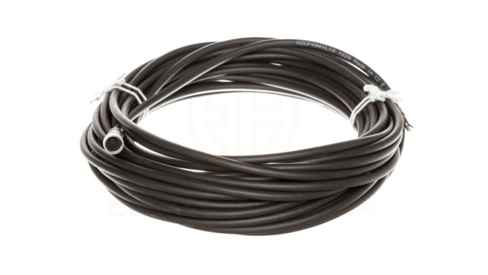 Złącze żeńskie M8 proste 4-pinowe kabel 10m PUR XZCP0941L10