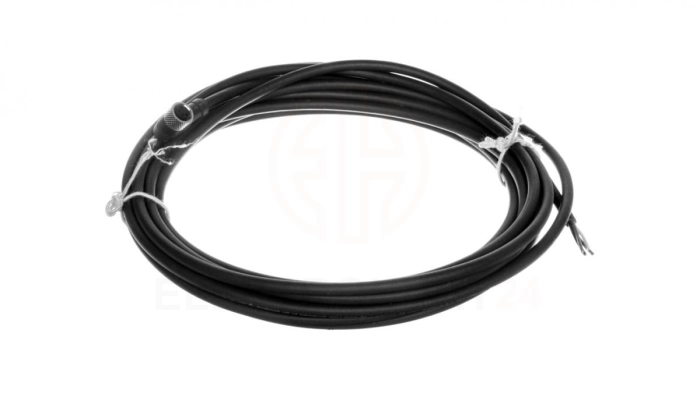 Złącze żeńskie M8 kątowe 4-piny kabel 5m PUR XZCP1041L5