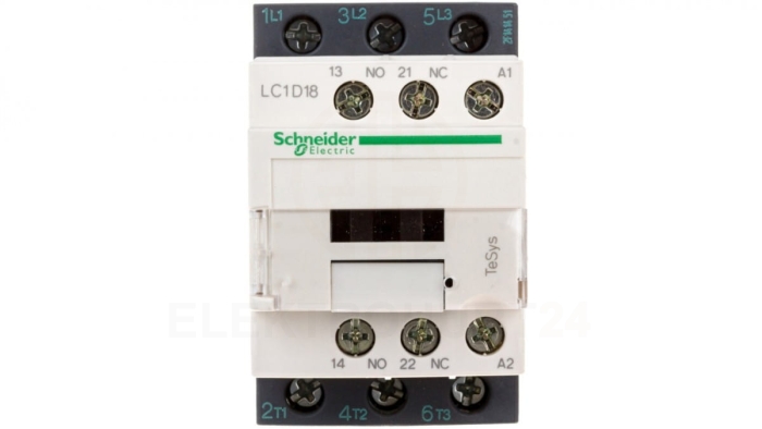 TeSys Deca Stycznik mocy 18A 3P 48V AC 1Z 1R LC1D18E7