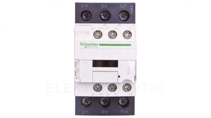 TeSys Deca Stycznik mocy 38A 3P 110V AC 1Z 1R LC1D38F7