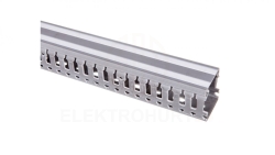 Korytko grzebieniowe LINA25 40x40 szare 636006 /2m/