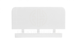 Końcówka kanału DLP 195x35/50/65/80 biała 010707