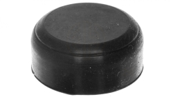 Osłona gumowa do przycisków krytych i podświetlanych czarna LPXAU132