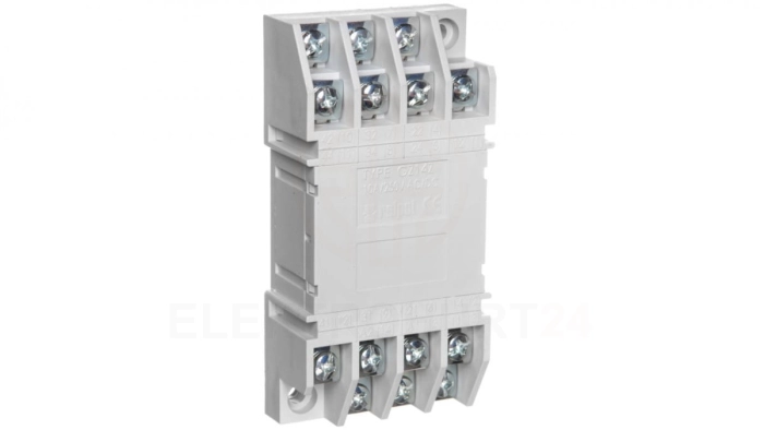 Gniazdo zatablicowe do przekaźnika R15 4P GZ14Z 858866