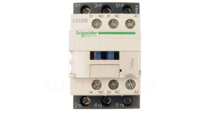 TeSys Deca Stycznik mocy 12A 3P 230V AC 1Z 1R LC1D12P7