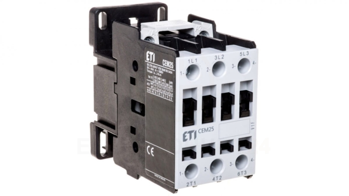 Stycznik mocy 25A 3P 230V AC 1Z 0R CEM25.10-230V-50/60Hz 004645123