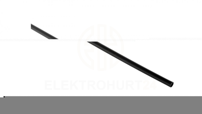 Rura termokurczliwa cienkościenna CR 1,6/0,8 - 1/16 czarna /1m/ 8-7033 /100szt./ 427501