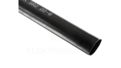 Rura termokurczliwa pogrubiana bez kleju, czarna, SR2 22-6 1000mm, 127394