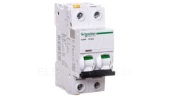 Wyłącznik nadprądowy 2P B 32A 6kA AC iC60N-B32-2 Acti9 A9F03232