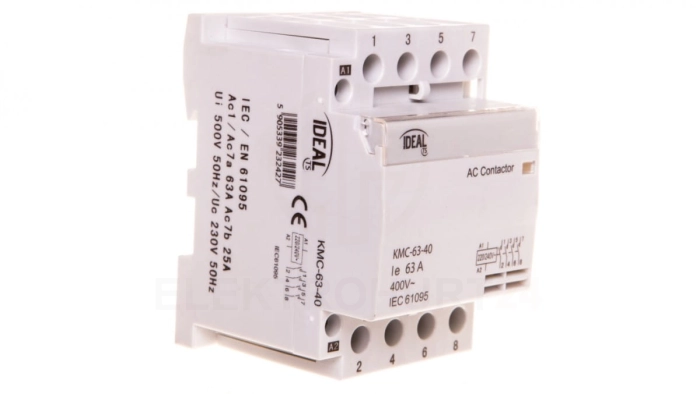 Stycznik modułowy 63A 4Z 0R 230V AC KMC-63-40 23242
