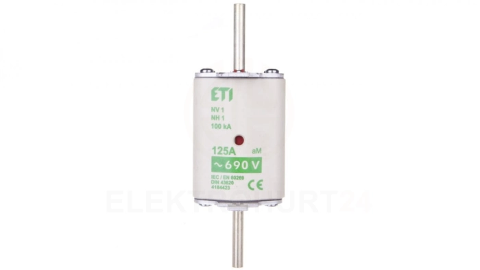 Wkładka bezpiecznikowa KOMBI NH1 125A aM 690V WT-1 004184423