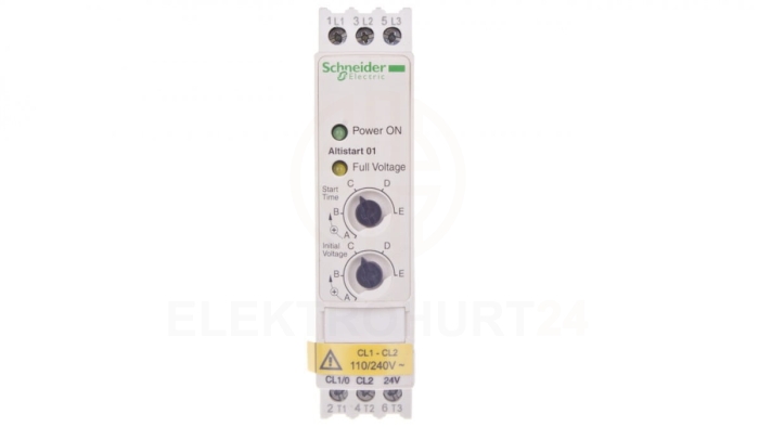 Softstart 1/3-fazowy 110-480VAC 6A 0,75/1,1/3 230/230/400V Altistart ATS01N106FT