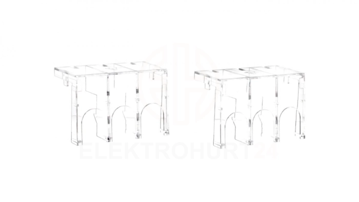 Zestaw 2 osłon zacisków do rozłączników trzypolowych GA063÷125 A, GA063÷125 C, GA080 D i GA125 D GAX84