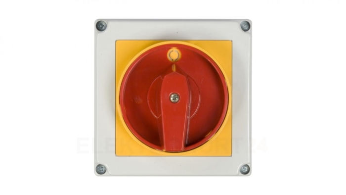 Łącznik krzywkowy awaryjny 0-1 3P 40A w obudowie 4G40-10-PK S6 63-241676-041