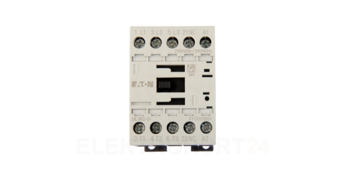 Stycznik mocy 12A 3P 230V AC 0Z 1R DILM12-01(230V50HZ,240V60HZ) 276865