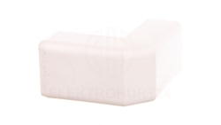 Pokrywa narożna zewnętrzna LH 15x10mm biała 8686