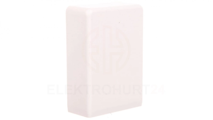 Pokrywa końcowa LHD 40x20mm biała 8631