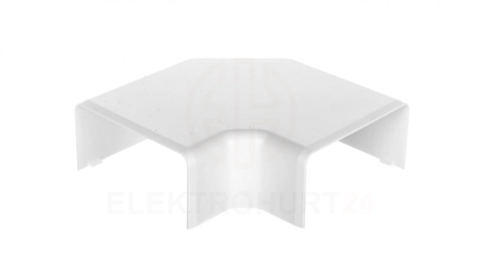 Pokrywa kątowa EKD 80x40mm biała 8503