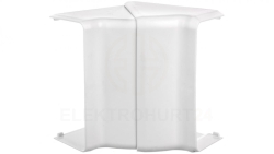 Pokrywa narożna wewnętrzna EKD 100x40mm biała 8515