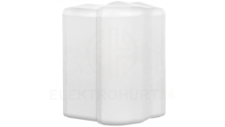 Pokrywa narożna zewnętrzna EKD 100x40mm biała 8516
