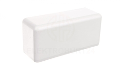 Pokrywa końcowa EKD 120x40mm biała 8581