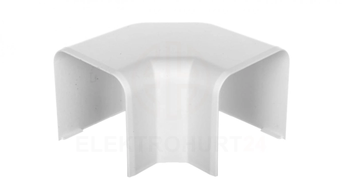 Pokrywa kątowa EKE 60x60mm biała 8543