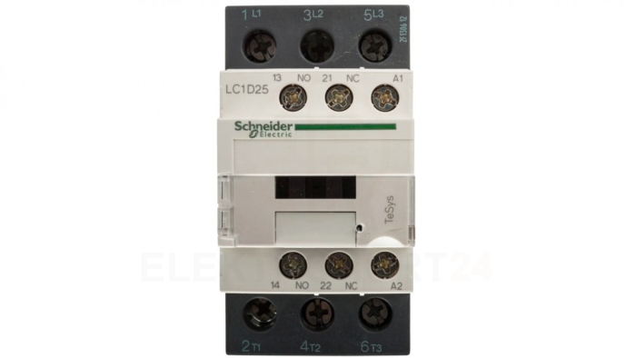 TeSys Deca Stycznik mocy 25A 3P 48V AC 1Z 1R LC1D25E7