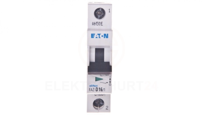 Wyłącznik nadprądowy 1P D 16A 15kA AC FAZ D16/1 278584