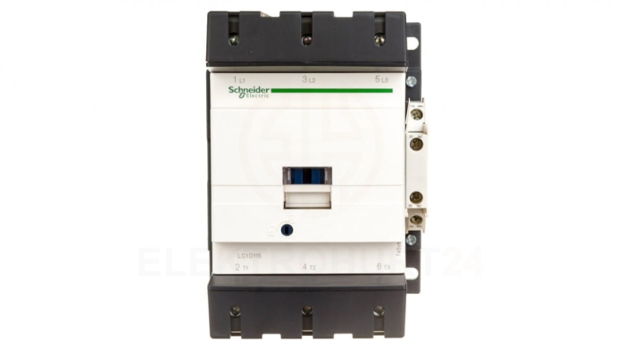 TeSys Deca Stycznik mocy 115A 3P 110V AC 1Z 1R LC1D115F7