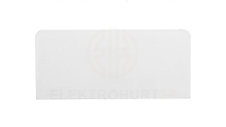Pokrywa końcowa kanału 120x55mm kremowo-biała PK120X55D 8471