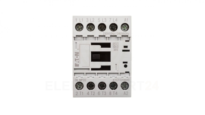 Stycznik mocy 20A AC-1 4P 230V AC DILMP20(230V50HZ,240V60HZ) 276970