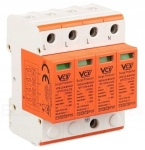 Ogranicznik ochronnik przepięć B+C+D T1T2T3 4P